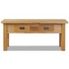 vidaXL Hall Bench Solid Teak 90x30x40 cm