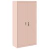 vidaXL Storage Cabinet Pink 90 x 40 x 180 cm Steel
