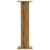 vidaXL Plant Stands 2 pcs Artisian Oak 30x30x95 cm Engineered Wood