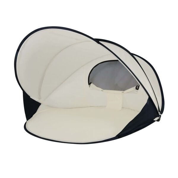 DERYAN Pop-up Luxe Beach Tent XXL 155x133x95 cm Cream