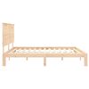 vidaXL Bed Frame without Mattress 200x200 cm Solid Wood Pine