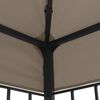 vidaXL Gazebo 4x3 m Taupe
