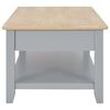 vidaXL Coffee Table Grey 100x55x40 cm Wood