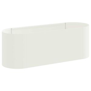 vidaXL Raised Garden Bed White 120 x 40x 40 cm