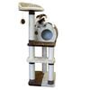 Kerbl Cat Scratching Post Planet X 127 cm Brown and Beige