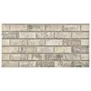 vidaXL Wall Panels 10 pcs 100 x 50 cm Sand EPS Foam