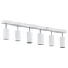 vidaXL Ceiling Spotlight with Spotlights White 73 x 6 x 16 cm Metal