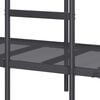 vidaXL Bunk Bed without Mattress Black 100x190 cm Steel