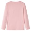 Kids' T-shirt with Long Sleeves Light Pink 104