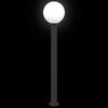 vidaXL Bollard Light 120 cm Black IP44
