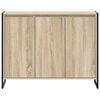 vidaXL Side Cabinet Sonoma 96.5 x 30 x 75 cm Engineered Wood