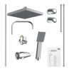 EISL Overhead Shower Set EASY ENERGY Chrome