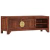 vidaXL TV Cabinet 120x30x40 cm Solid Acacia Wood