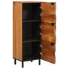 vidaXL Highboard Acacia Brown Finish 40 x 33 x 110 cm Solid Mango Wood