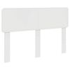 vidaXL Headboard Gloss White Engineered wood