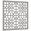 vidaXL Garden Wall Decoration 55x55 cm Corten Steel Moorish Design
