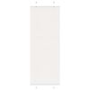 vidaXL Pleated Blind White 70x200 cm Fabric Width 69.4 cm Polyester