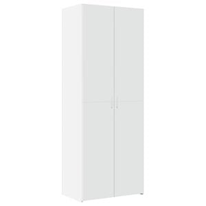 vidaXL Highboard White 70x42,5x185 cm Engineered Wood