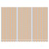 vidaXL Replacement Fabric for Awning Multicolour Stripe 4.5x3 m