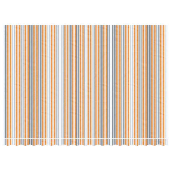 vidaXL Replacement Fabric for Awning Multicolour Stripe 4.5x3 m