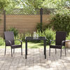 vidaXL Garden Dining Set 7 pcs Grey Powder-Coated Steel