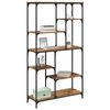 vidaXL Bookshelf Old Wood 99 x 35.5 x 176 cm Engineered Wood