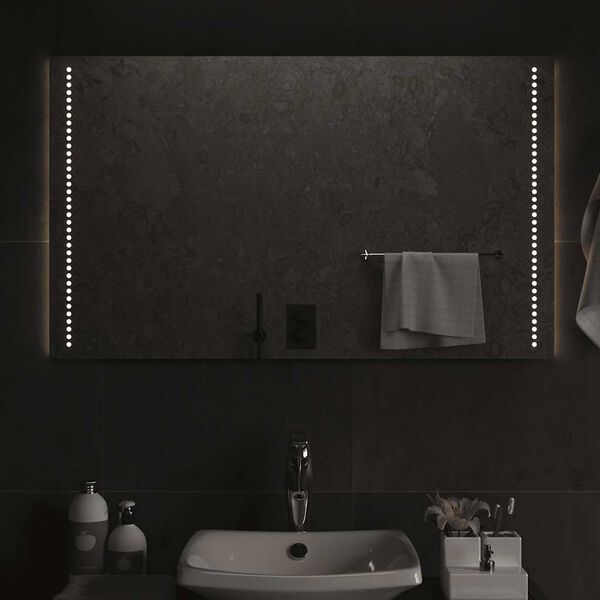 vidaXL LED Bathroom Mirror 100x60 cm