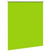 vidaXL Roller Blind Blackout Leaves Green 125x150 cm Fabric Width 121.6 cm Polyester