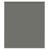 vidaXL Roller Blind Blackout Grey 125x130 cm Fabric Width 121.6 cm Polyester