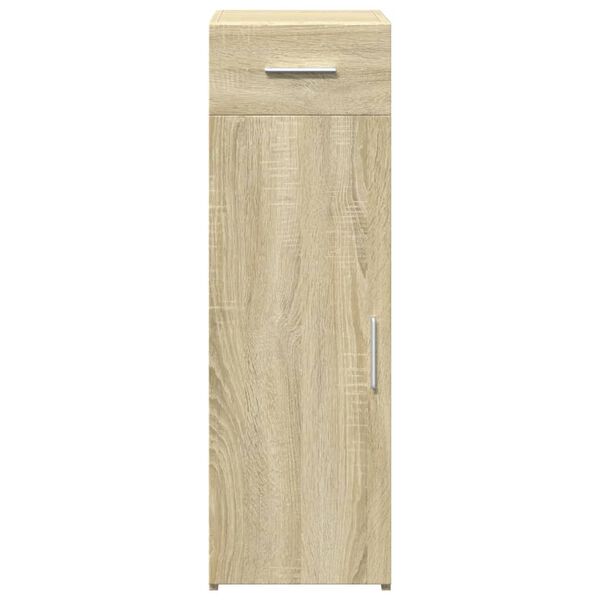 vidaXL Sideboard Sonoma Oak 30x42.5x93 cm Engineered Wood