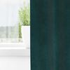 vidaXL Blackout Curtains 2 pcs Dark Green 140 x 140 cm Velvet