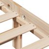 vidaXL Bed Frame without Mattress 90x200 cm Solid Wood Pine