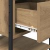 vidaXL Bedside Cabinet Artisan Oak 40 x 42 x 56 cm Engineered Wood