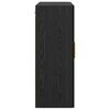 vidaXL Wall Mounted Cabinet Black Oak 69.5 x 34 x 90 cm