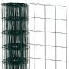 Nature Wire Mesh Rectangular 0.8x10 m Plastic Coated Steel Green