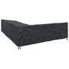 vidaXL Furniture Cover Black 355 x 275 x 80 cm 420D Oxford Fbric