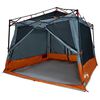 vidaXL Inner Tent with Roof Grey and Orange 291 x 291 x 240 cm Taffeta