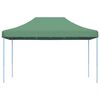 vidaXL Party Tent Folding Green 292 x 440 x 315 cm Oxford Fabric