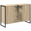 vidaXL Bathroom Cabinet Sonoma 90 x 30 x 60 cm Engineered Wood