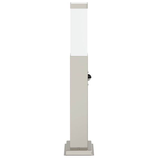 vidaXL Bollard Light with Sensor 50 cm Stainless Steel IP44