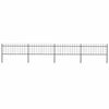 vidaXL Garden Fence | Steel | Sturdy | Rectangular | Modern