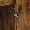 vidaXL Side Cabinet Smoke Oak 96.5 x 30 x 75 cm Engineered Wood
