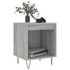 vidaXL Bedside Cabinet Grey Sonoma 40x35x50 cm Engineered Wood