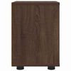 vidaXL Bedside Table Brown Oak 30.5 x 30 x 43 cm Engineered Wood