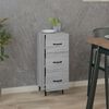 vidaXL Sideboard Grey Sonoma 34.5x34x90 cm Engineered Wood