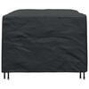 vidaXL Furniture Cover Plain Black 180 x 150 x 85 cm 420D