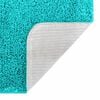 vidaXL Anti-slip Bath Mat with Toilet Cut Turquoise 50 x 50 cm PP