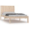 vidaXL Bed Frame without Mattress 100x200 cm Solid Wood Pine