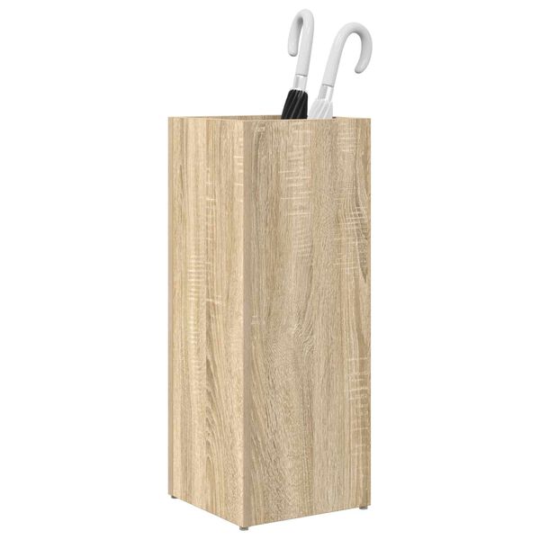 vidaXL Umbrella Stand Sonoma Oak 25 x 24.5 x 64 cm Engineered Wood