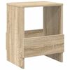 vidaXL Magazine Rack 2 pcs Sonoma Oak 35 x 30 x 45 cm